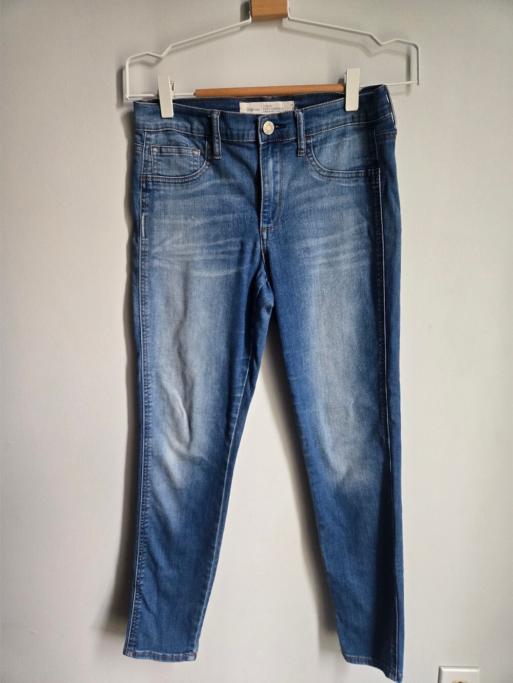 GAP Women's Light-Mid Blue Skinny Jeggings
